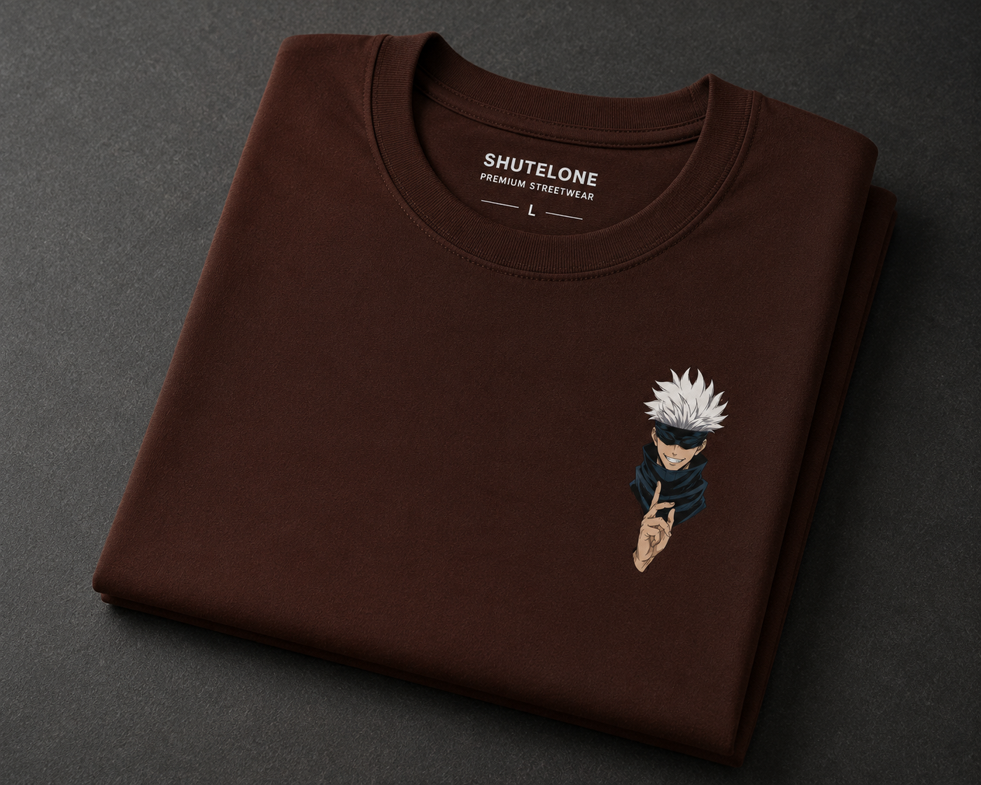 Gojo Oversized Anime Streetwear T-Shirt | Premium Cotton Graphic Tee | ShutelOne