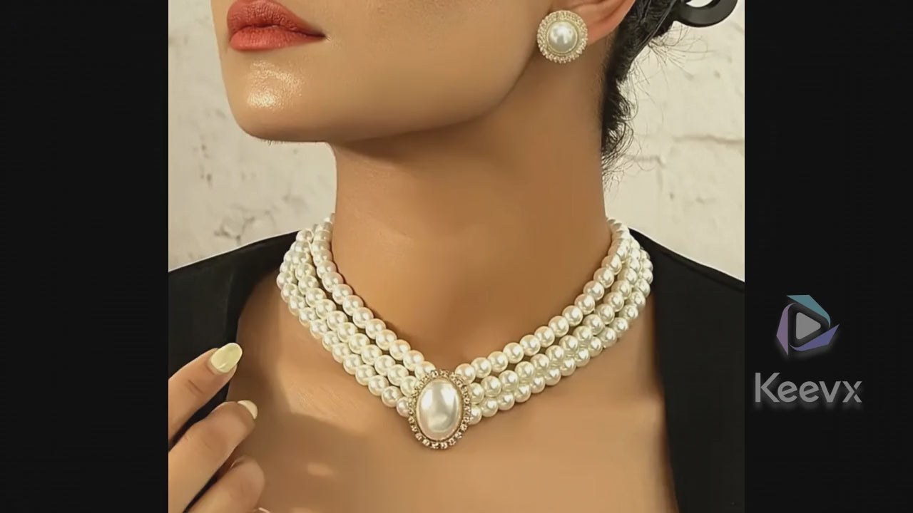 Artificial Pearl Necklace